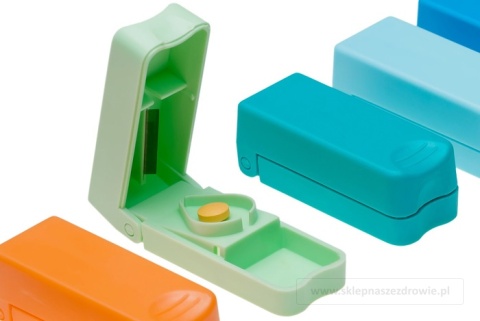 Przecinarka gilotyna do tabletek z pojemnikiem